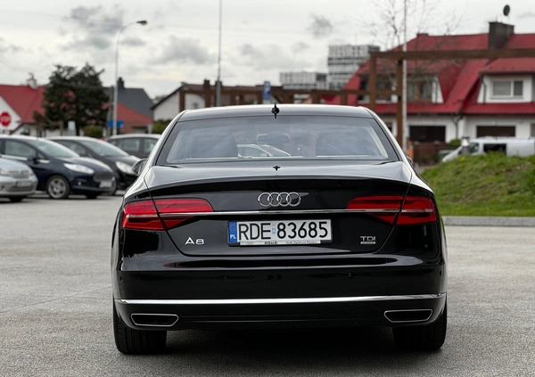 Audi A8 cena 121900 przebieg: 174500, rok produkcji 2015 z Rzeszów małe 529